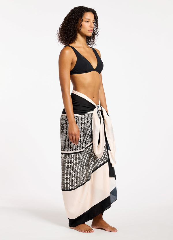 Seafolly Spring Geo Long Sarong