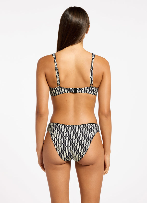 Seafolly Spring Geo Underwire Triangle Bikini Top