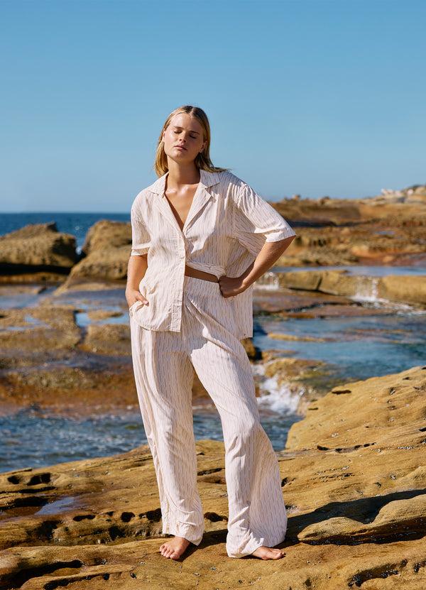 Seafolly Spring Geo Wide Leg Pant