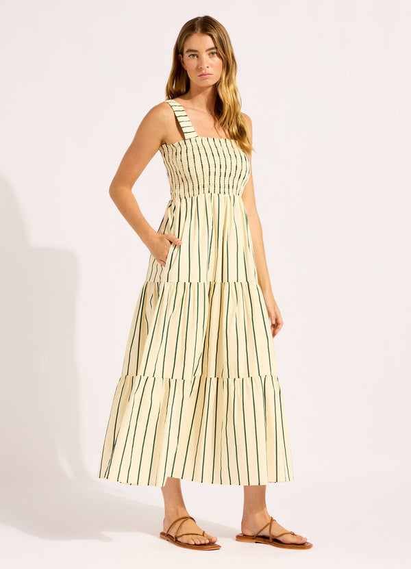 Seafolly Stripe Faithfull Midi Dress