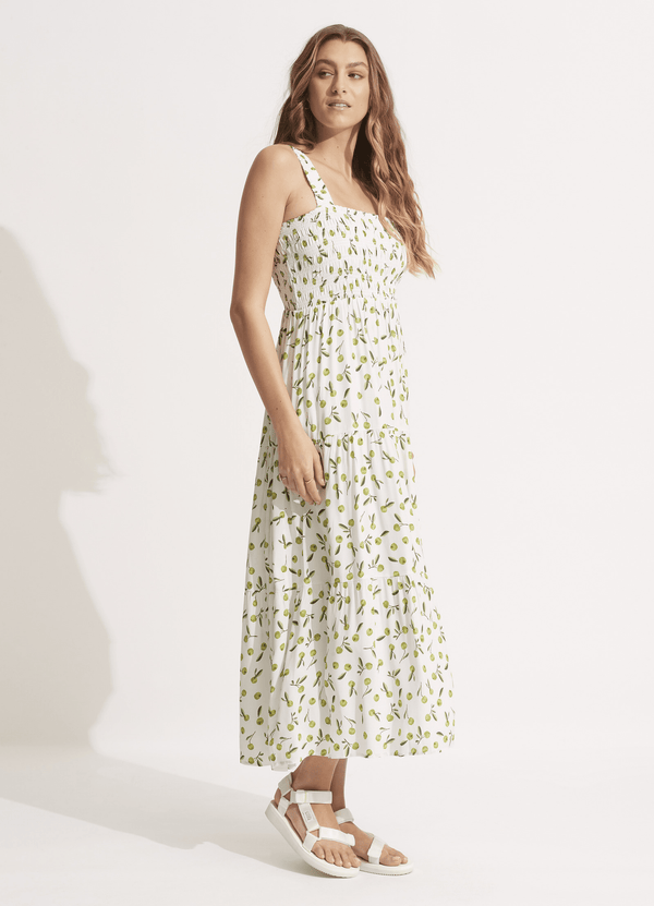 seafolly Summer Crush Midi Dress - Soft Olive