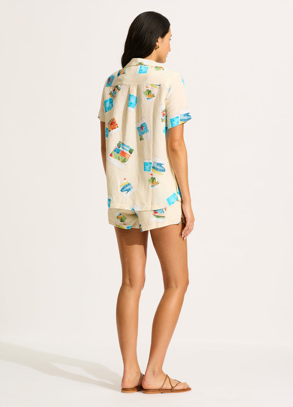 Seafolly Sunset Shirt - Ecru