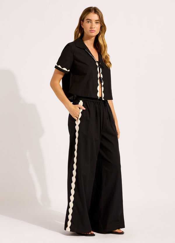 Seafolly Tie Front Shirt