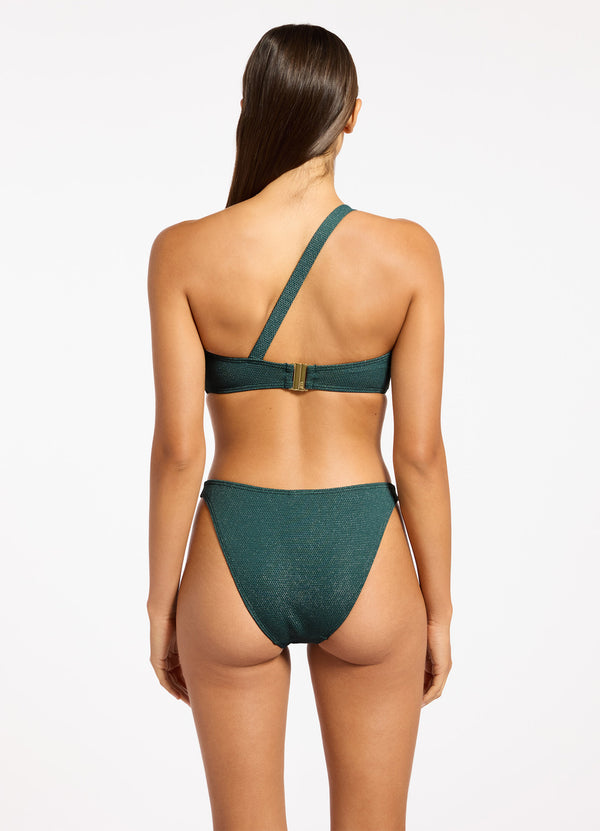 Seafolly Tirari Nights One Shoulder Bikini Top