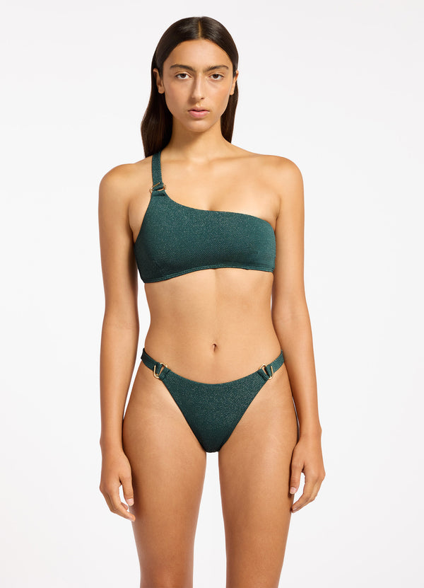 seafolly Tirari Nights One Shoulder Bikini Top