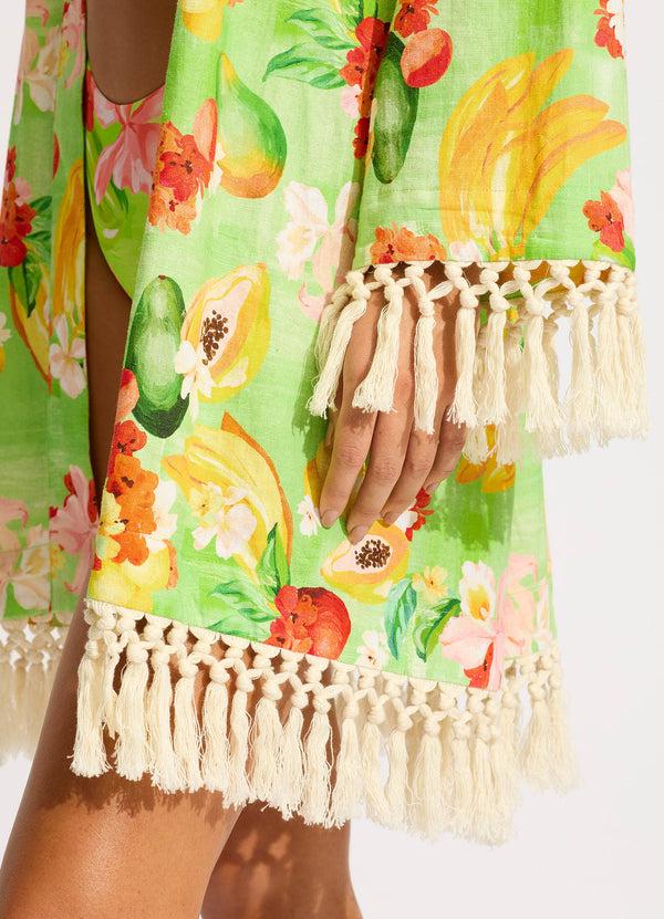 Seafolly Tropique Robe - Aloe Gel