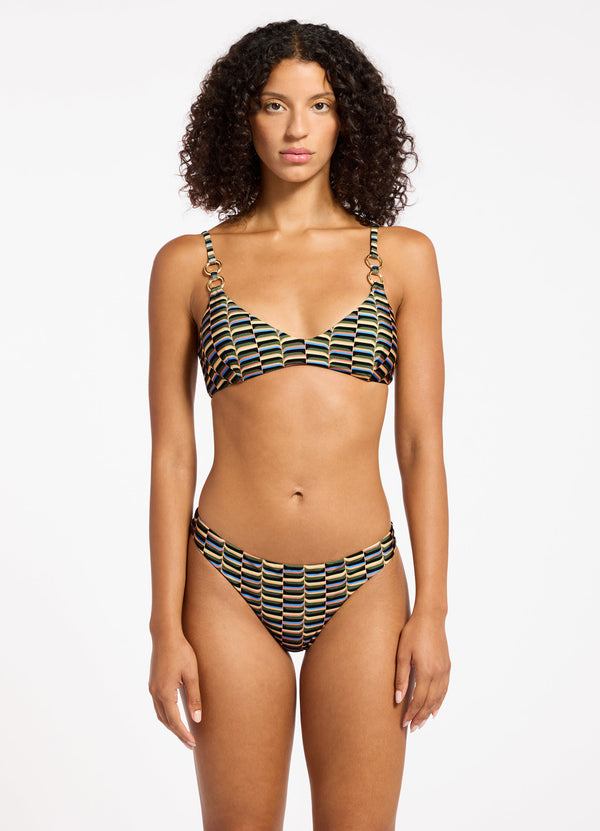 seafolly Urban Geo Bralette Bikini Top