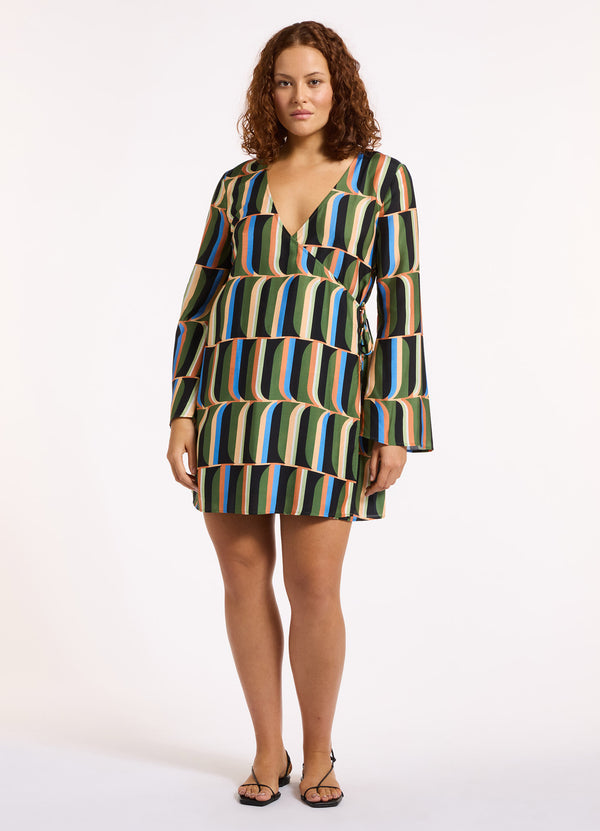 Seafolly Urban Geo Mini Kaftan