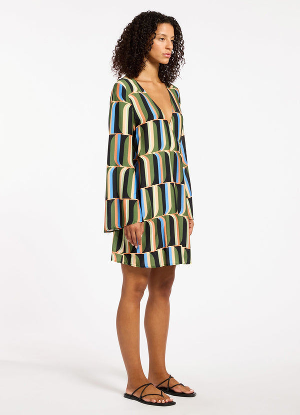 Seafolly Urban Geo Mini Kaftan