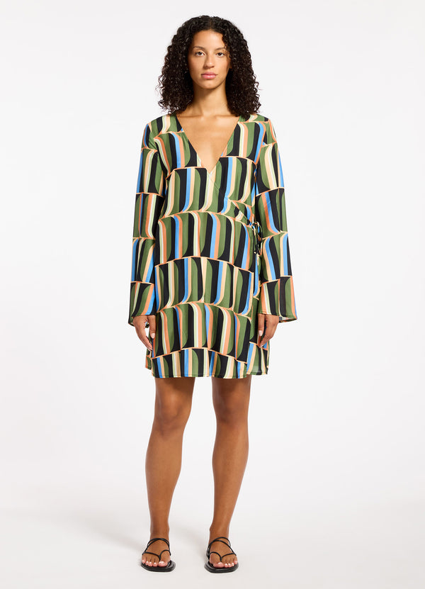 seafolly Urban Geo Mini Kaftan