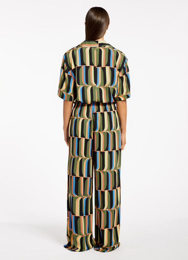 Seafolly Urban Geo Wide Leg Pant