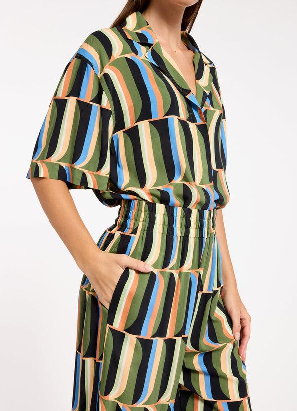 Seafolly Urban Geo Wide Leg Pant