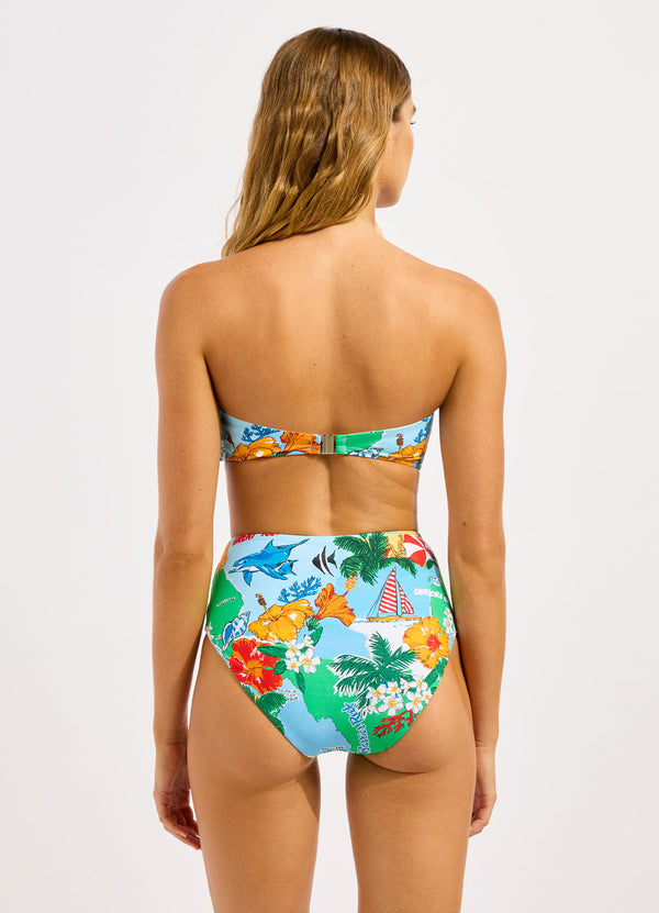 Seafolly Viva Vacation Bandeau Bikini Top