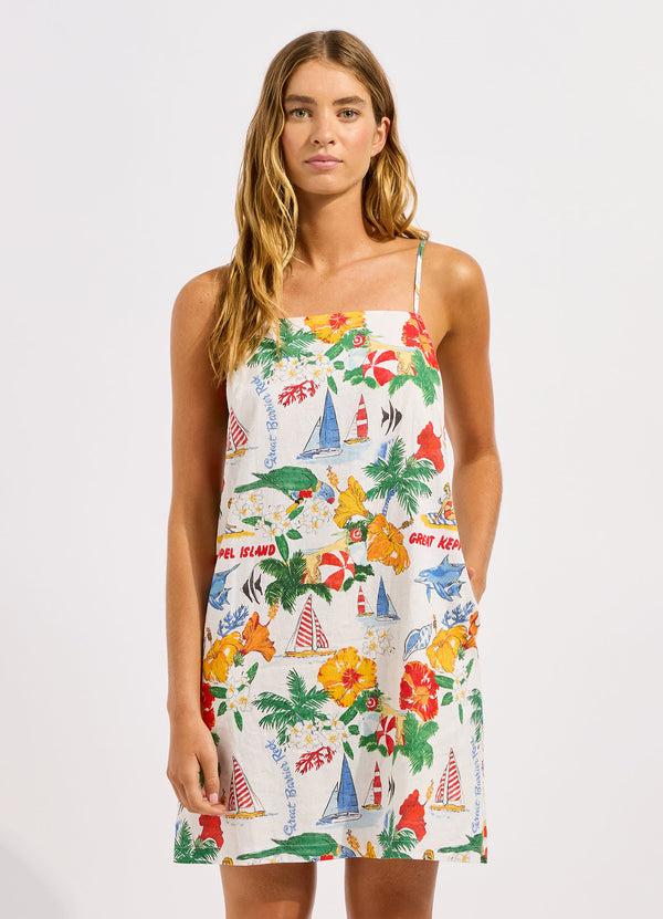Seafolly Viva Vacation Bandeau Mini Dress