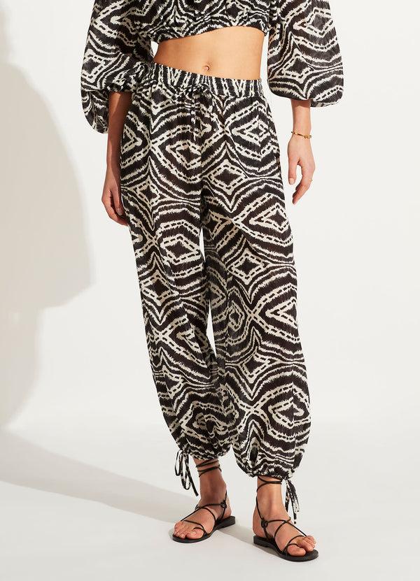 Seafolly Zanzibar Harem Pant - Black