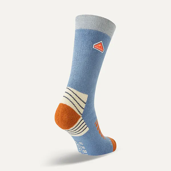 Sealskinz Attlebridge Single Layer Bamboo Mid Length Plain Hiking Sock