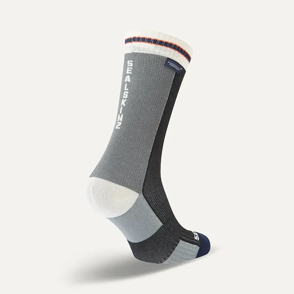 Sealskinz Billockby Waterproof All Weather Mid Length Lightweight Cycling Sock
