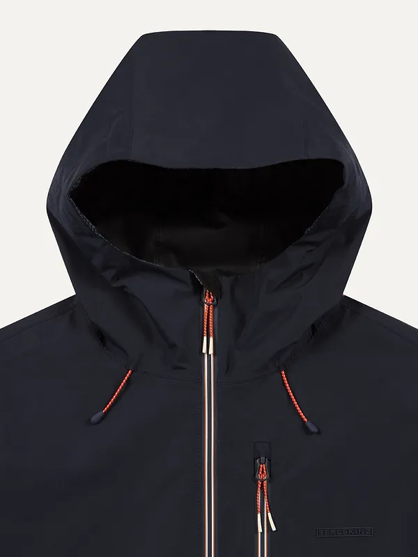 Sealskinz Brancaster Waterproof Lightweight Rain Jacket Navy