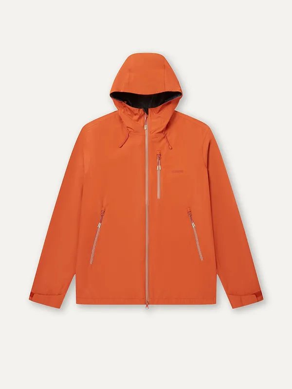 sealskinz Brancaster Waterproof Lightweight Rain Jacket Orange