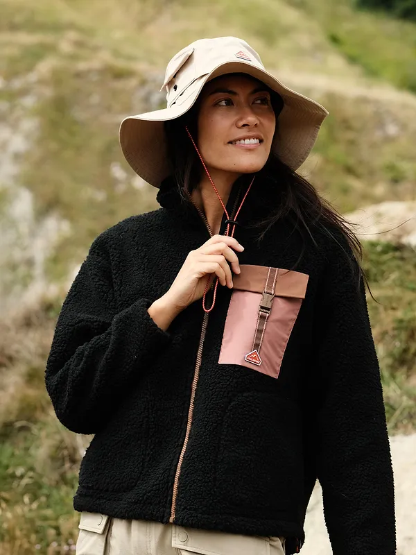 sealskinz Broomsthorpe Women's Recycled Sherpa Zip Up Fleece