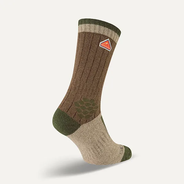 Sealskinz Gresham Recycled Wool And Cashmere Mid Length Colour Block Sock