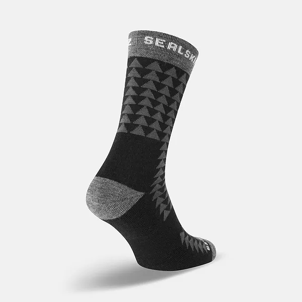 Sealskinz Hilgay Single Layer Mid Length Merino Running Sock