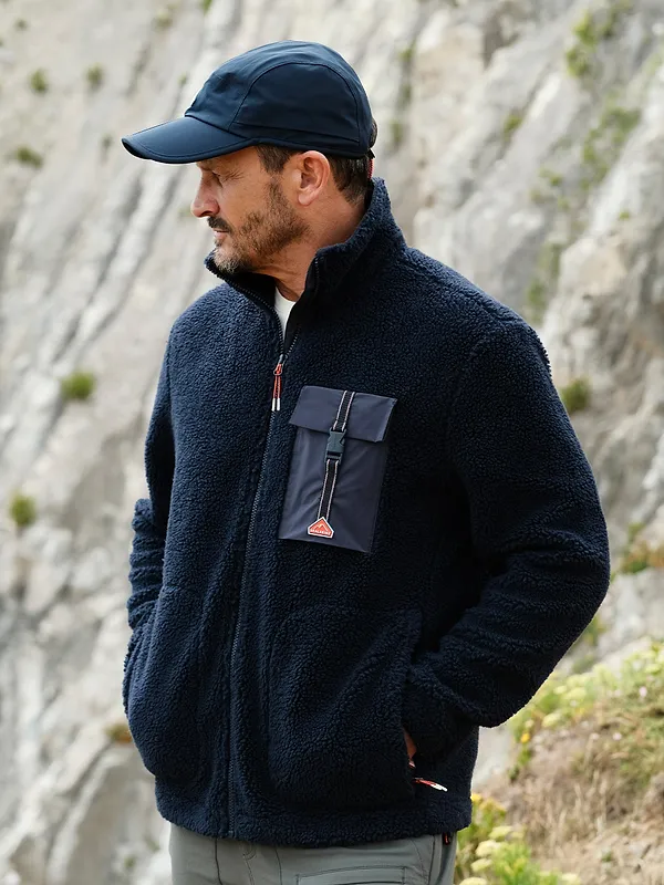 sealskinz Horsham Men's Recycled Sherpa Zip Up Fleece