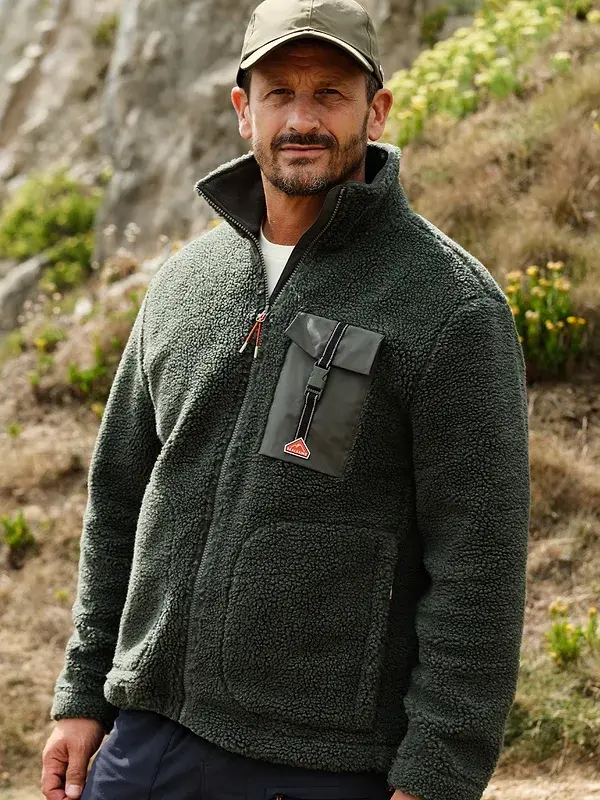 sealskinz Horsham Men's Recycled Sherpa Zip Up Fleece