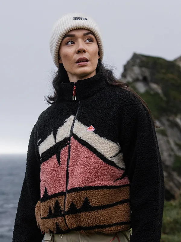 sealskinz Newport Women's Recycled Sherpa Zip Up Fleece