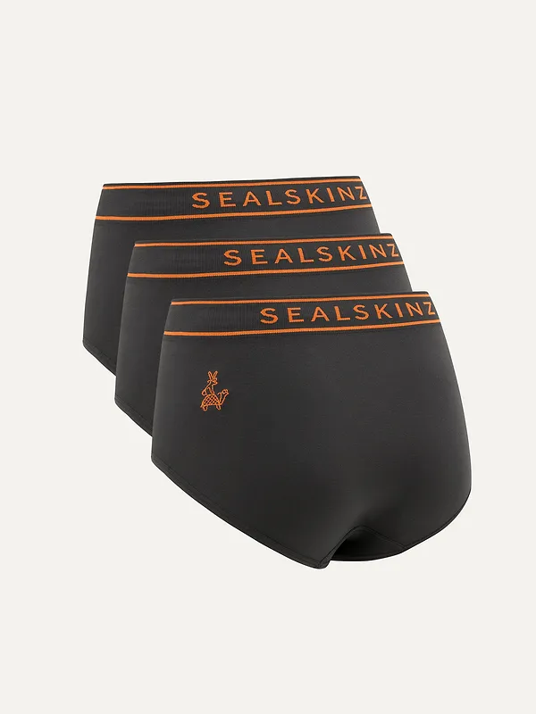 Sealskinz Pennygate Women's Seamless Running Brief Pack Of 3