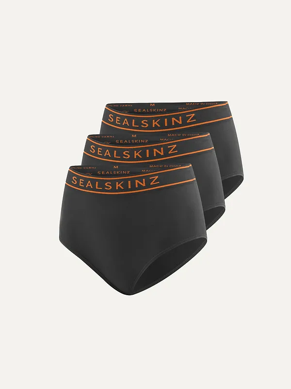 sealskinz Pennygate Women's Seamless Running Brief Pack of 3