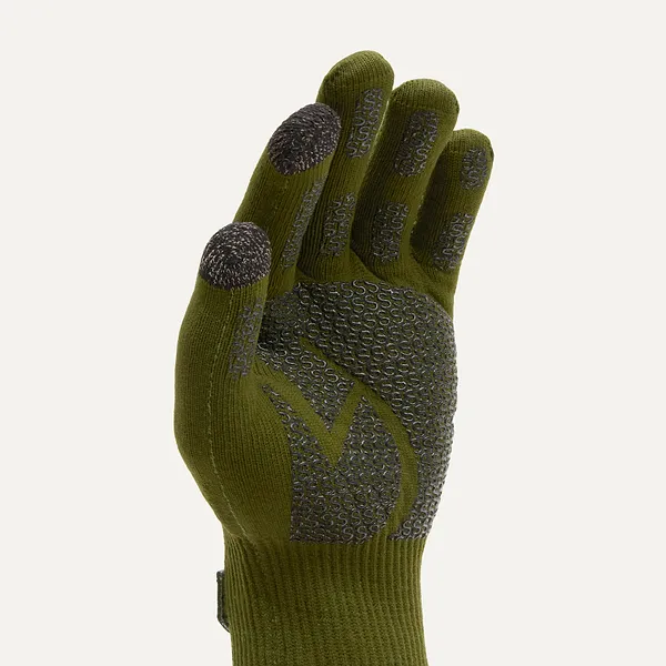 Sealskinz Rangeley Waterproof All Weather Ultra Grip Knitted Simms Glove