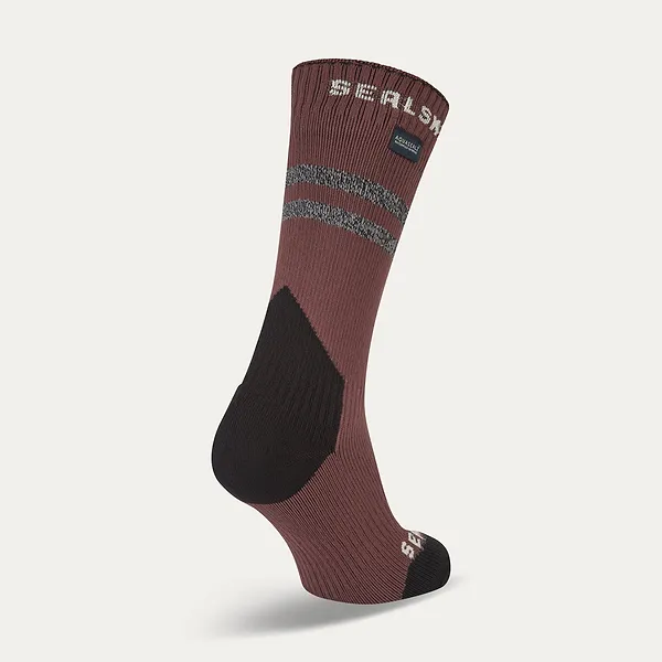 Sealskinz Runton Waterproof Cold Weather Mid Length Sock With Hydrostop™