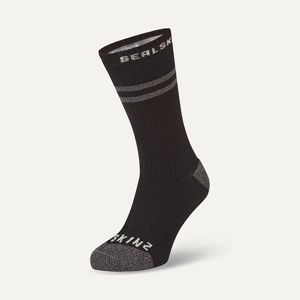 sealskinz Scoulton Waterproof Warm Weather Mid Length Sock with Hydrostop™