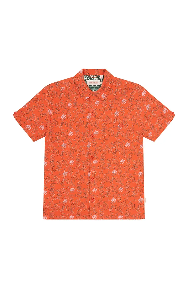 sealskinz Walsoken - Berry Short Sleeve UV Protection Berry Shirt