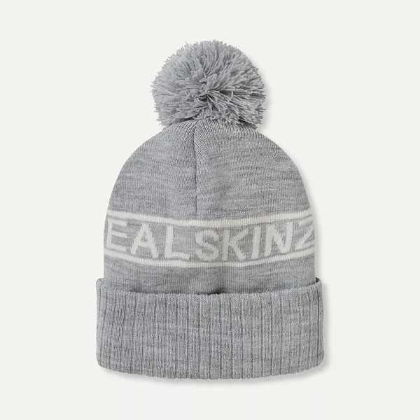 Sealskinz Waterproof Cold Weather Icon Bobble Hat £20.00 Sale £40.00 / Save Colour Grey / Cream Grey / Cream Variant Sold Out Or Unavailable Dark Grey / Cream Variant Sold Out Or Unavailable Olive Variant Sold Out Or Unavailab