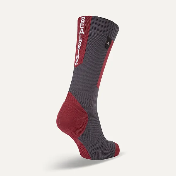 Sealskinz Waterproof Cold Weather Mid Length Sock With Hydrostop £37.50 Sale £50.00 / Save Colour Grey/Red/White Grey/Red/White Variant Sold Out Or Unavailable Navy Blue/Red Variant Sold Out Or Unavailable Grey/Black/Yellow Va