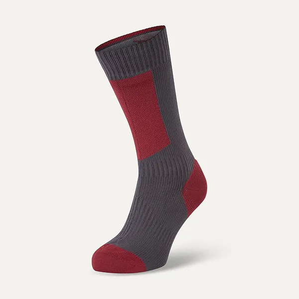 sealskinz Waterproof Cold Weather Mid Length Sock with Hydrostop £37.50 Sale £50.00 / Save Colour Grey/Red/White Grey/Red/White Variant sold out or unavailable Navy Blue/Red Variant sold out or unavailable Grey/Black/Yellow Va