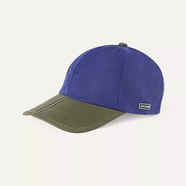 sealskinz Waterproof Oiled Canvas Foldable Cap £22.50 Sale £45.00 / Save Colour Navy/Olive Navy/Olive Variant sold out or unavailable Olive/Brown Variant sold out or unavailable Size One Size One Size Variant sold out or unava