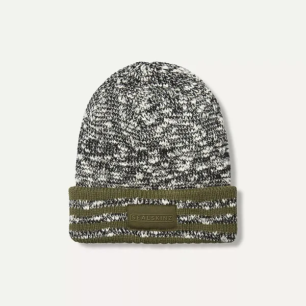 sealskinz Waterproof Twisted Yarn Beanie £20.00 Sale £40.00 / Save Colour Black/White/Olive Black/White/Olive Variant sold out or unavailable Black/White/Navy Variant sold out or unavailable Black/White/Orange Variant sold out