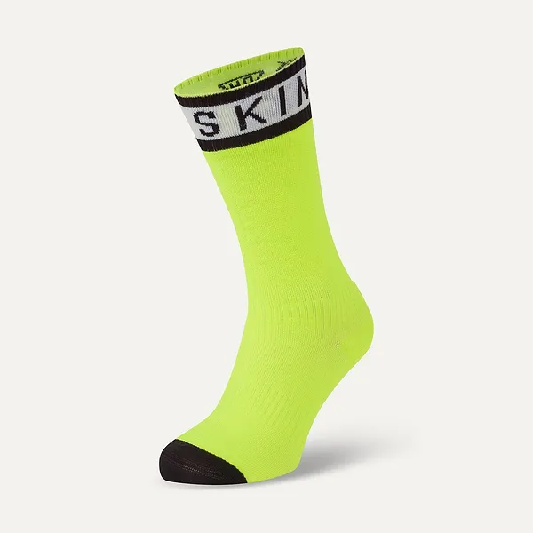 sealskinz Waterproof Warm Weather Mid Length Sock with Hydrostop £30.00 Sale £40.00 / Save Colour Neon Yellow / Black / White Neon Yellow / Black / White Variant sold out or unavailable Navy Blue/Grey/Red Variant sold out or u
