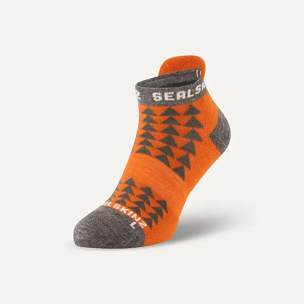 Sealskinz Wissington Single Layer Anklet Merino Running Sock