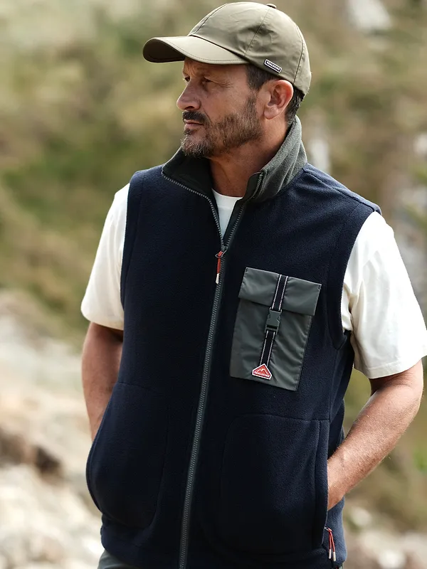 sealskinz Wreningham Men's Recycled Polar Fleece Gilet