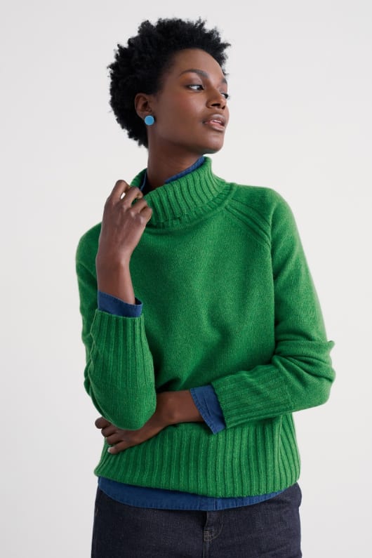 seasalt cornwall Basset Cove Jumper Made With Merino Wool