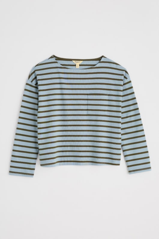 Seasalt Cornwall Beach Boat Organic Cotton Jersey Top