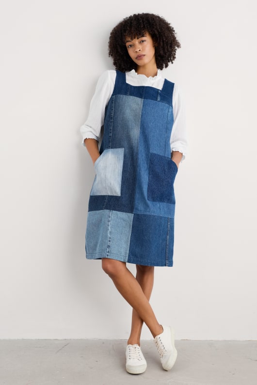 Seasalt Cornwall Beyond Retro X Seasalt Calican Pinafore Dress