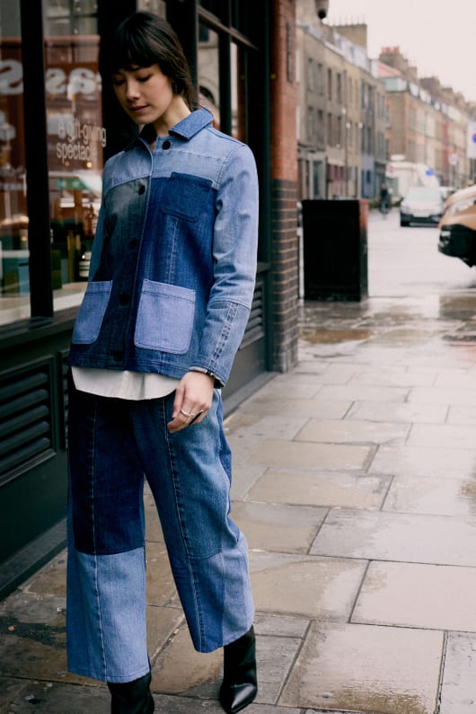 seasalt cornwall Beyond Retro x Seasalt Reading Rocks Jacket