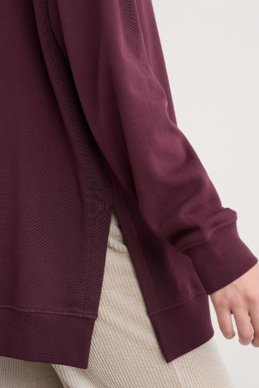 Seasalt Cornwall Bremble Organic Cotton Turtleneck Sweatshirt