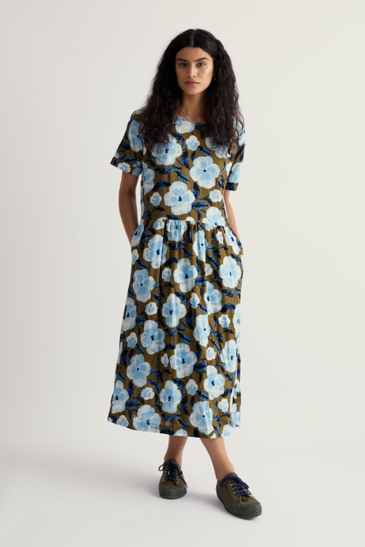 Seasalt Cornwall Brouse Dress In GOTS-Certified Organic Cotton
