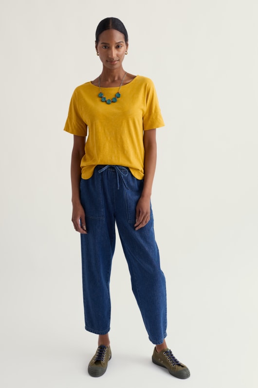 Seasalt Cornwall Bryher View T-Shirt In GOTS-Certified Organic Cotton